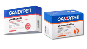 Nutrition Supplements: CANDYPETI Vitality + Joint Health Combo (2-Pack Bundle)