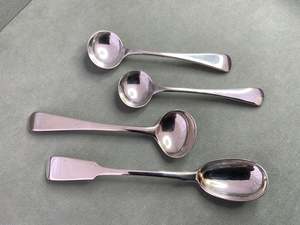 Antique Sterling Silver Spoons.