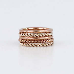 Gold Stacking Rings