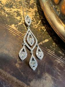 Necklaces And Pendants: Diamond Drop Pendant