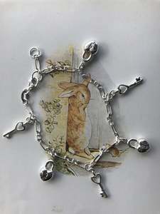 Baby Bracelet Hearts and Keys