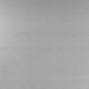 1  mm brushed stainless steel / silver finish