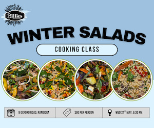 Winter Salads Cooking Class