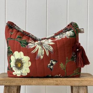 Products: Toiletry Bag – Burnt Sienna