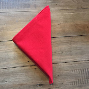 Red Cotton Napkins