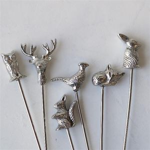 Woodland Swizzle Sticks - The Linen Collection