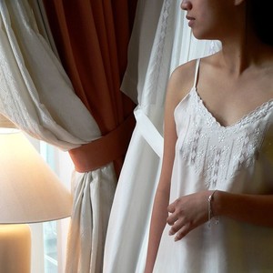 Silk Nightie with Straps - The Linen Collection