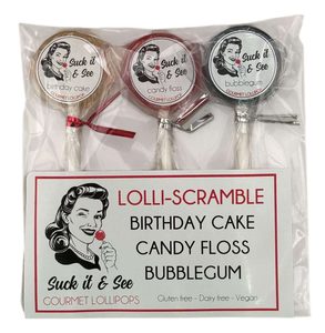 Products: Lolli-Scramble Pack – Suck it & See