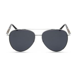 Stig - Titanium & Wood Aviator Sunglasses