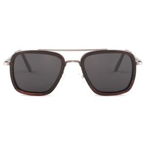 Max - Metal & Wood Sunglasses