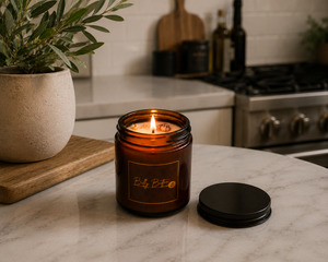 Waterlily - Amber Candle Jar