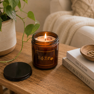 Fig & Brown Sugar - Amber Candle Jar
