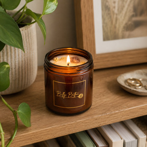 Tonka & Myrrh - Amber Candle Jar