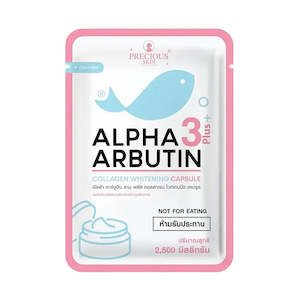 Precious Skin Alpha Arbutin 3 Plus Collagen Whitening Capsule