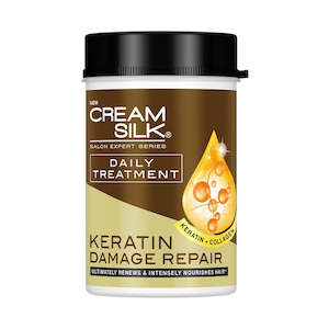 Hair Care Treatments: Cream Silk Treatment Keratin Damage Repair 650ml