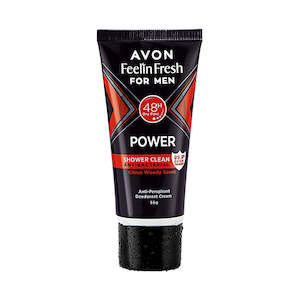 Underarm Care: Avon For Men Feelin Fresh Quelch Power Antibacterial Anti-perspirant Deodorant Cream 55g