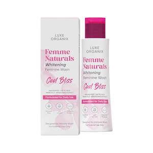 Luxe Organix Femme Naturals Whitening Feminine Wash Cool Bliss 120ml