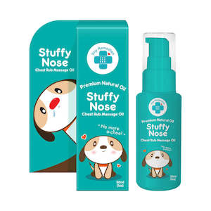 Tiny Buds Stuffy Nose Natural Baby Chest Rub Massage Oil (50ml)