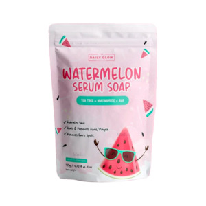 The Daily Glow: The Daily Glow Watermelon Serum Soap