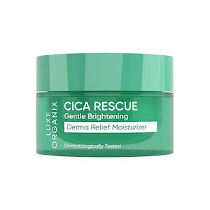 Luxe Organix Cica Rescue Gentle Brightening Derma Relief Moisturizer