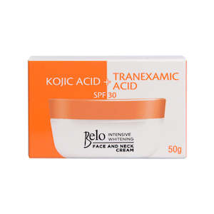 Belo Intensive Whitening Kojic Acid + Tranexamic Acid SPF30 Face and Neck Cream 50g
