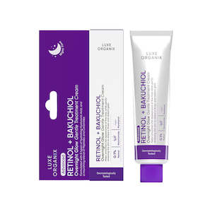 Luxe Organix Retinol + Bakuchiol Gentle Glow Treatment Cream 30g