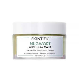 Skintific Mugwort Acne Clay Mask 55g