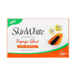 Body Soap: SkinWhite Papaya Glow Whitening Soap 90g