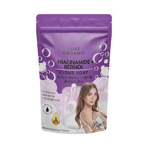 Luxe Organix Niacinamide + Retinol Cloud Soap 180g