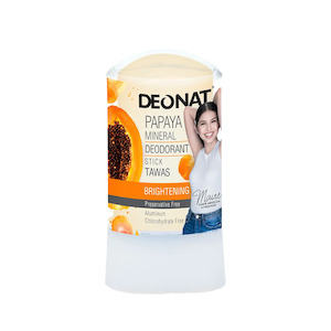 Deonat: Deonat Papaya Mineral Deodorant Stick (Tawas)