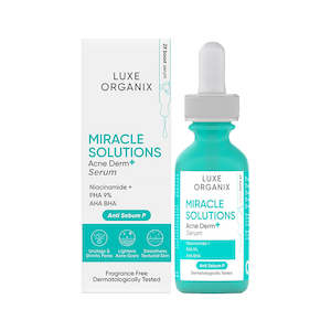 Luxe Organix Miracle Solutions Acne Derm+ Serum