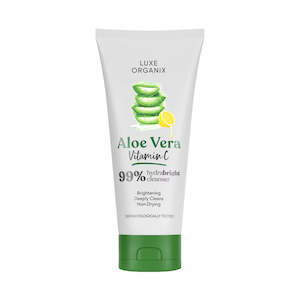 Hydration: Luxe Organix Aloe Vera Vitamin C 99% Hydrabright Cleanser