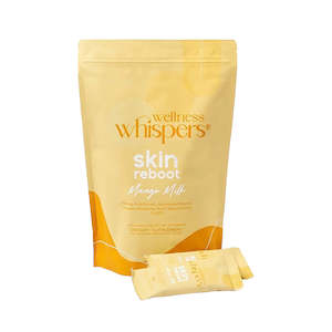Beauty Drinks: Wellness Whispers Skin Reboot Mango Milk
