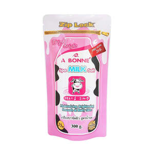 Bath Body: A Bonne Spa Milk Salt with Zip Lock 300g