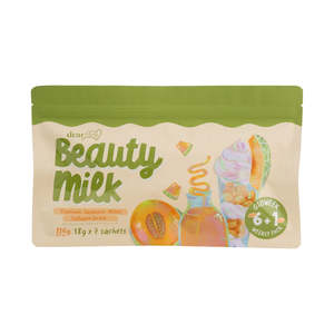 Health: Dear Face Beauty Milk Melon Collagen Drink (6+1 Weekly Pack)