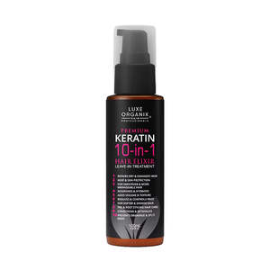 Hair Care Treatments: Luxe Organix Keratin 10in1 Hair Elixir Leave-in Treatment 100ml