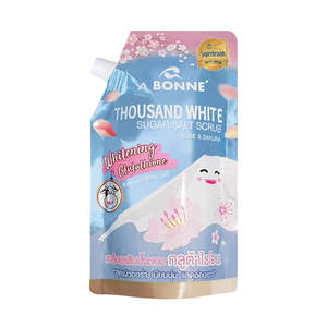A Bonne Thousand White Silky Sugar Salt Scrub Rose & Sakura 350g