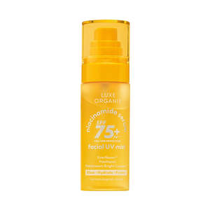 Luxe Organix Niacinamide Serum SPF 75+ PA++++ Facial UV Mist 80ml