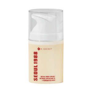Moisturizers: K-SECRET SEOUL 1988 Cream : Retinal Liposome 1% + Fermented Rice 50ml