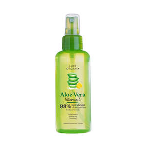 Moisturizers: Luxe Organix 98% Aloe Vera Vitamin C Hydrabright Mist 150ml