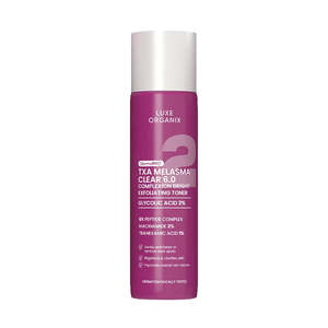 Luxe Organix DermaPRO TXA Melasma Clear 6.0 Complexion Bright Exfoliating Toner 150ml
