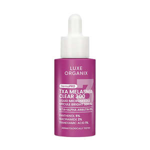 Luxe Organix DermaPRO TXA Melasma Clear 300 Liquid Microneedle Spicule Bright Serum 30ml