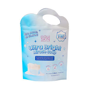 Bath Body: Beauty&U Hikari Skin Essentials Ultra Bright Miracle Soap (5 x 75g Bar Soap)