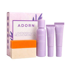 Adorn Lovender Glow Rejuvenating Set 4-Piece Kit
