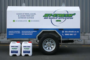 Outdoor Cleaner: Jet-Stream 420L  Bio-Shield Applicator