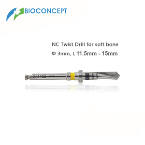 Bioconcept BV System Twist Drill Ф 3.0mm, length 11.5mm - 15mm Bioconcept New Zealand
