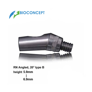 Angled Abutment, 20° type B, height 5.9mm - 6.9mm Bioconcept New Zealand
