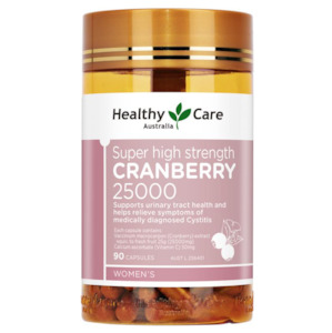 Healthy Care Super Cranberry 25,000 90 Capsules