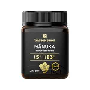 WATSON & SON UMF 5+/MGO 83+ Manuka Honey 250g