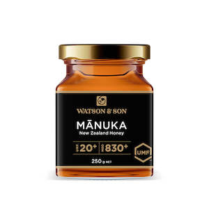 WATSON & SON UMF 20+/MGO 830+ Manuka Honey 250g